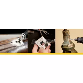   Drótkefe készlet, Dremel 26150428JA Szár átmérő 3.2mm 2db 26150428JA