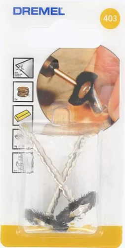 DREMEL Csiszolókorong, drótkorong készlet, 3.2mm, 2db, Dremel 26150403JA