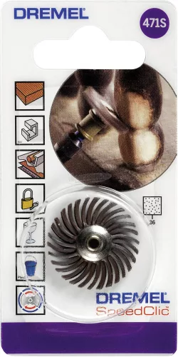 DREMEL EZ SpeedClic 471S Rétegeltávolító kefe, szemcseméret: 36, 2615S471JA