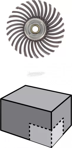 DREMEL EZ SpeedClic 471S Rétegeltávolító kefe, szemcseméret: 36, 2615S471JA