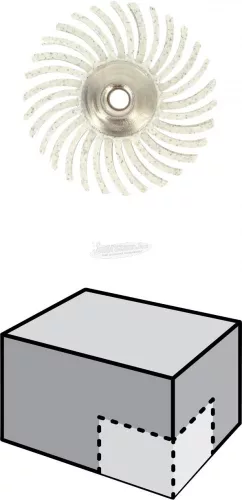 DREMEL EZ SpeedClic 472S Rétegeltávolító kefe, szemcseméret: 120, 2615S472JA