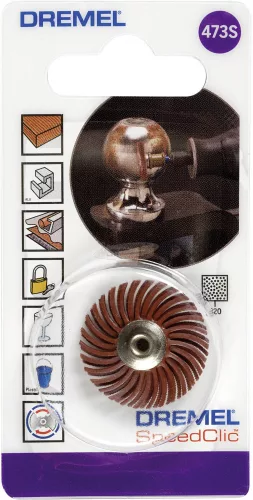 DREMEL EZ SpeedClic 473S Rétegeltávolító kefe, szemcseméret: 220, 2615S473JA
