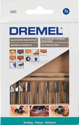 DREMEL Maró készlet 7 részes, Dremel 660 26150660JA