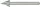 DREMEL kúposmaró hegyes fejjel 6,4mm, 26150125JA Dremel 125 26150125JA