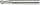 DREMEL 9905 Volfrám-karbid marószár, lekerekített heggyel 3,2mm, 2615990532
