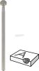 DREMEL 7105 Gyémántcsiszoló szár 4,4mm, 26157105JA