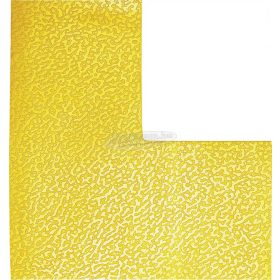   Durable Padlójelölő alakzat "L" sárga 10db 100x100x0.7mm 170204