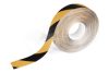 Durable Padlójelölő szalag, visszaszedhető Fekete, Sárga 15m x 50mm DURALINE 1db 1043130