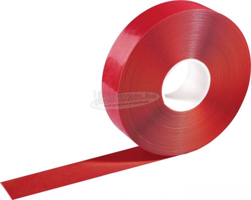 Durable Padlójelölő szalag 30m x 50mm 0,5mm Piros 1db DURALINE STRONG 102103