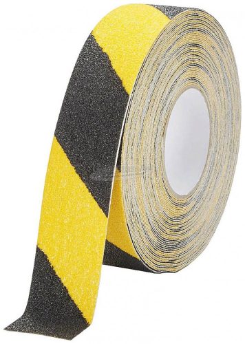Durable Csúszásgátló szalag Fekete, Sárga 15m x 50mm 1db DURALINE GRIP+ 1097130