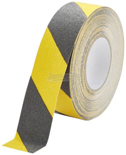Durable Csúszásgátló szalag Fekete, Sárga 15m x 50mm 1db DURALINE GRIP 1083130
