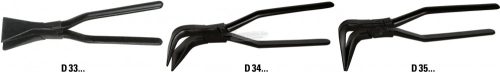 ERDI BESSEY Falcoló fogó egyenes 280mm D331-60