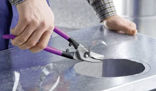 ERDI BESSEY Lyukvágó olló HSS 300mm D407-300