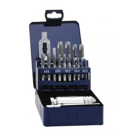   EVENTUS BY EXACT Egyvágású menetfúró készlet 16 részes Metrikus jobbos DIN 352 HSS 20331