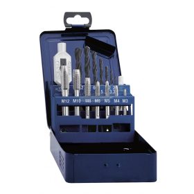   EVENTUS BY EXACT Egyvágású menetfúró készlet 15 részes Metrikus jobbos DIN 352 HSS 20334