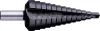 EXACT  lépcsős fúró 4-20mm HSS TiAIN 67mm 3 oldalú szár 50067