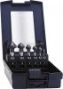 EXACT Kúpsüllyesztő készlet 6 részes 6.3-20.5mm HSS TiAIN 90° DIN 335 C 51157