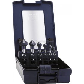   EXACT Kúpsüllyesztő készlet 6 részes 6.3-20.5mm HSS TiAIN 90° DIN 335 C 51157
