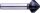 EXACT Kúpsüllyesztő 6.3mm HSS TiAIN  90° DIN 335 C 51136