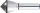 EXACT Keresztfuratos süllyesztő 10mm HSS-E 48mm 05422