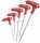 Facom TORX T-nyelű kulcskészlet T10-T30 5 részes 89TXA.PB