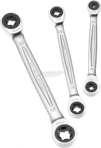 Facom racsnis csillagkulcs készlet 3 részes TORX E6-E18 464TX.J3PB