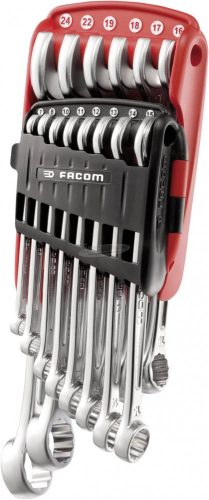Facom 440.JP14PB 440.JP14PB Racsnis csavarkulcs készlet 14 részes 7-24mm 440.JP14PB