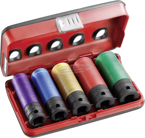 Facom Dugókulcs készlet 15-22mm 85mm 5 részes 1/2" 6szög NSI.5LPB