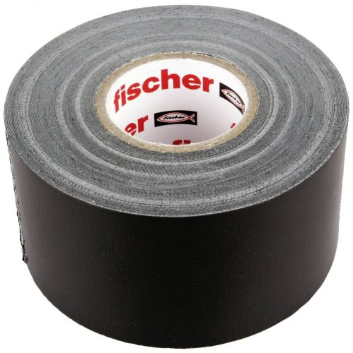 Fischer GOW 560903 Szövet ragasztószalag Fekete 25mx48mm 1db 560903