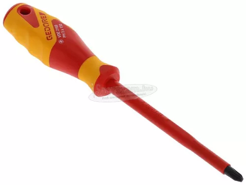 GEDORE szigetelt csavarhúzó Phillips PH3x150/270mm 1000V VDE 2160 PH3 1612131