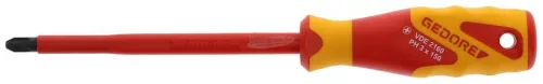 GEDORE szigetelt csavarhúzó Phillips PH3x150/270mm 1000V VDE 2160 PH3 1612131