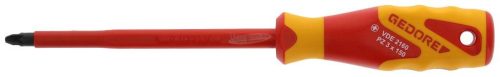 GEDORE szigetelt csavarhúzó Pozidriv PZ3x150mm 1000V VDE 2160 PZ3 1612204