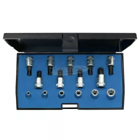   GEDORE Külső+belső TORX Rátűzőkulcs készlet T8-T40+E4-E10 1/4" 15 részes ITX 20 TX-015 1815628
