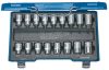 GEDORE Külső+Belső TX Dugókulcs készlet T20-T60+E10-E24 17 részes 1/2" ITX 19 TX-017 6129520