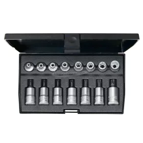   GEDORE Külső+Belső (TX) Rátűzőkulcs készlet T20-T50+E5-E14 15 részes 3/8" 1509942