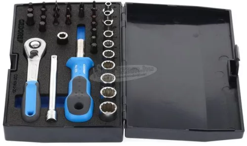 GEDORE Dugókulcs készlet 1/4" 37 részes D 20 KMU-20 1822373