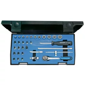   GEDORE Dugókulcs készlet 1/4" 32 részes 20 IMU-3 6174150