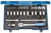 GEDORE Dugókulcs készlet Metrikus 1/2" 27 részes UD profil 10-30mm D 19 IMU-10 6140090