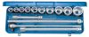GEDORE Dugókulcs készlet Metrikus 3/4" 14 részes 22-50mm 32 EMU-2 6280340