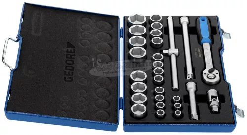 GEDORE Dugókulcs készlet Metrikus 1/2" 28 részes 19 VMU-10 2682869