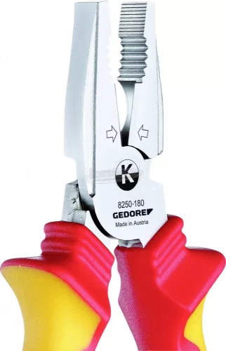 GEDORE szigetelt Erő kombinált fogó 180mm VDE 1000V SB VDE 8250-180 H 1699849