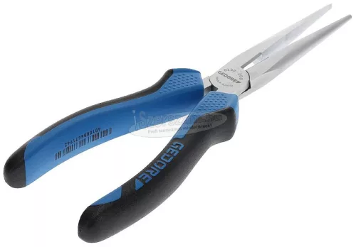 GEDORE félkerekcsőrű fogó 200mm 2,2mm/11AWG, 3,2mm/8AWG 8132-200 JC 6719670