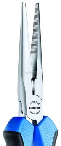 GEDORE félkerekcsőrű fogó 200mm kétkomponensű markolattal 1699105