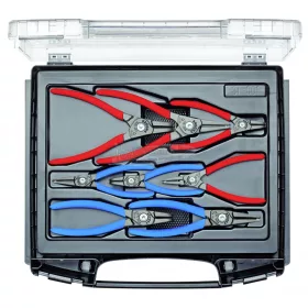   GEDORE Seegergyűrűfogó készlet belső/külső/egyenes/hajlított 8 részes i-BOXX 72 dobozban 1101-005 3108651