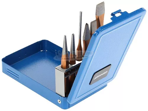 GEDORE véső, pontozó, kiütő készlet 6 részes 106 D 8725710