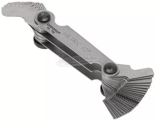 GEDORE Menetfésű 52 részes 0,25-6mm/62-4W metrikus/Whitworth 706 6549730