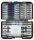 GEDORE Torziós bit készlet, 42 részes SL+PR+PH+PZ+TX 666-042 3100316