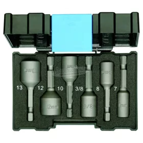   GEDORE Bit dugókulcs készlet 6részes 1/4" 7-13 mm + 3/8" 666-006 2993244