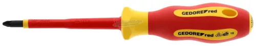 GEDORERED szigetelt csavarhúzó PZ2x100/210mm 1000V VDE R39300219 3301407
