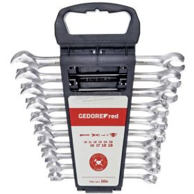   GEDORE RED villás-fékcsőkulcs készlet 10-19mm 10 részes R05905010 3301003